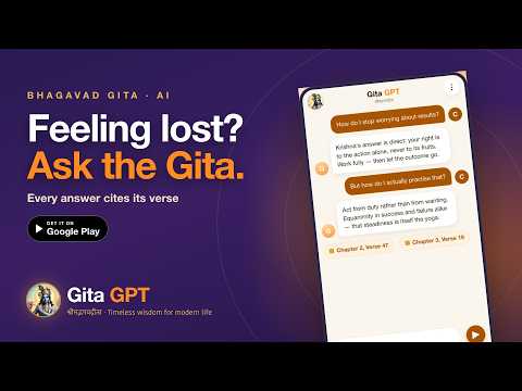 Gita GPT: Bhagavad Gita AI video thumbnail