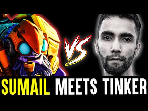 When Sumail Meets Next Level Tinker On Mid - Insane Fast Hands Dota 2