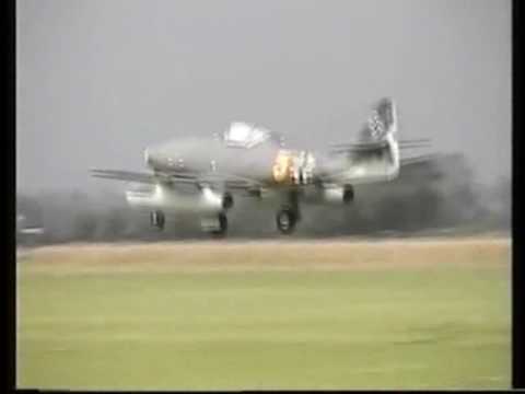 GIANT 1/3 SCALE RC MESSERSCHMITT ME 262 AT ROUGHAM MODEL AIRCRAFT SHOW - 2004