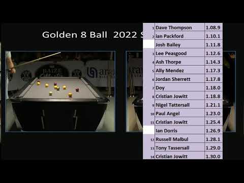 Golden 8 Ball Speed Pool