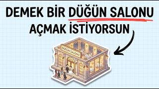 Bir Düğün Salonu Açmanın Ekonomisi