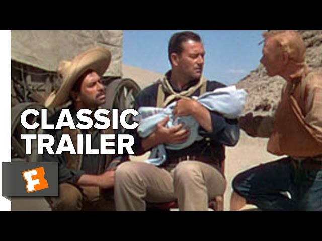 3 Godfathers (1948) Official Trailer - John Wayne, Harry Carey Jr. Western Movie HD