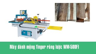 Máy phay mộng finger răng lược WM-500FI