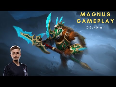 Notail - Magnus Hard Support | Patch 7.27d | Player Perspective - Dota 2 Gameplay