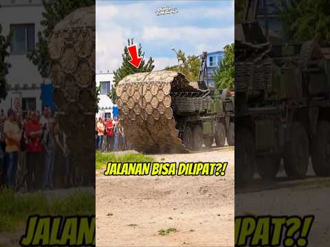 Truk Jerman Ini Bisa Menggelar Jalan dalam 6 Menit#shorts
