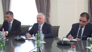 Министр иностранных дел Армении принял комиссара Китая по вопросам безопасности и борьбы против терроризма