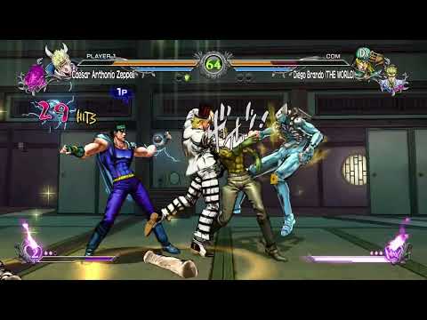 Caesar vs Diego Brando (The World)