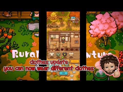 Japanese Rural Life Adventure - New Clothes Update and How to get all the clothes