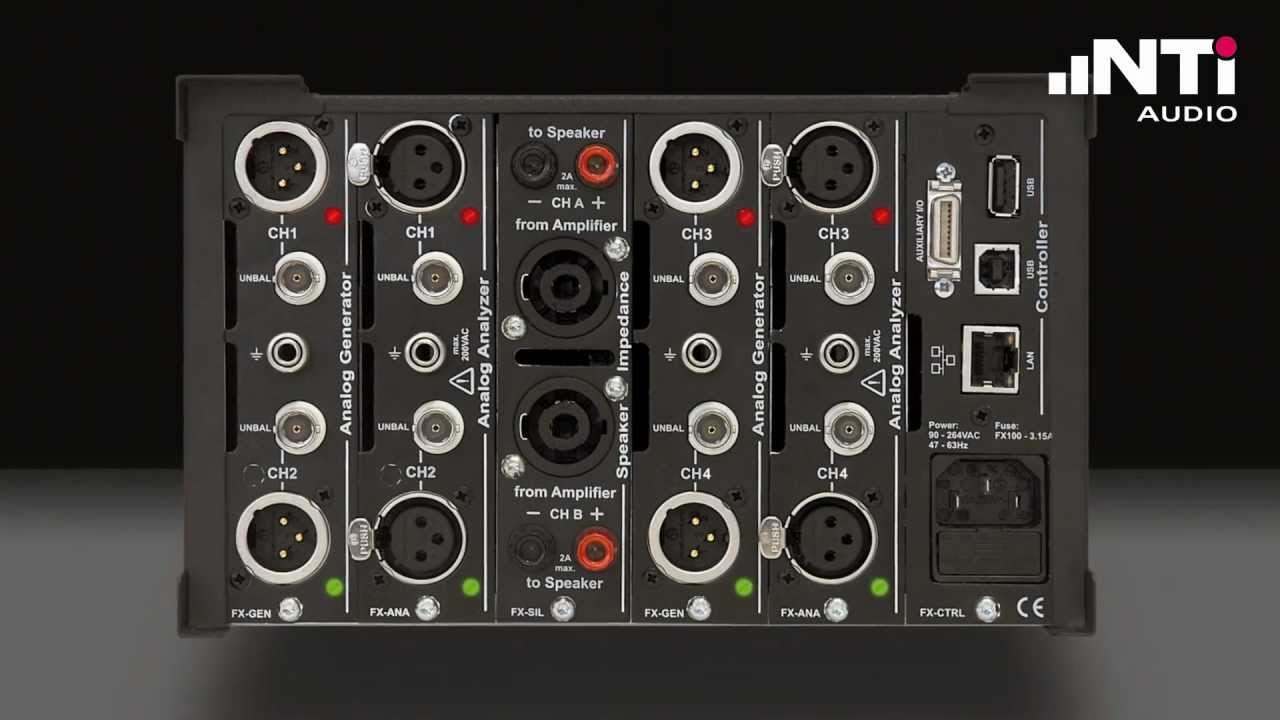 NTi Audio: Introduction to the FX100 Audio Analyzer