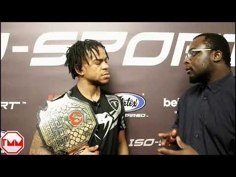 Nathan Greyson post fight interview CW92