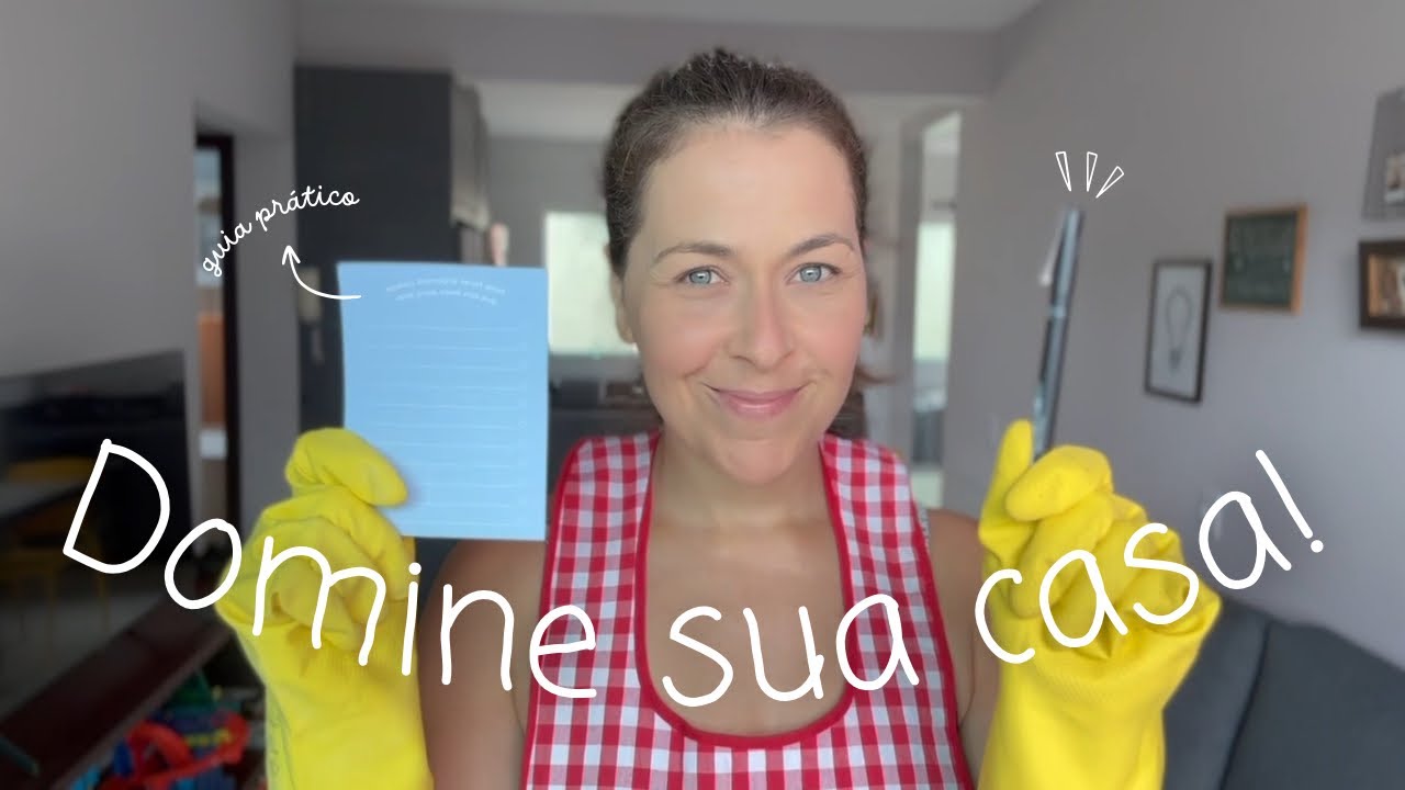 CRONOGRAMA DE LIMPEZA DOMÉSTICA | Como Criar um Manual de Instrução da Casa -  Um Guia Prático.