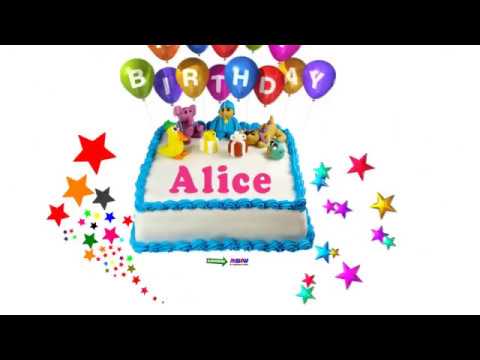 Happy Birthday Alice