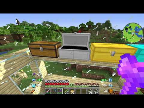 Season 11 Minecraft Modded Survival Episode 21 - Underground Head Room