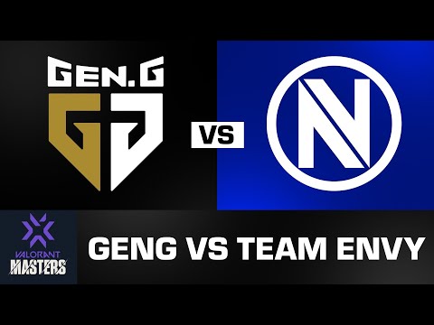 MOST CHAOTIC PRO ROUND EVER?!! (GEN.G VS ENVY VCTNA HIGHLIGHTS)