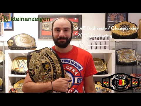 WWE Undisputed Championship (2002) Unboxing (Kleinanzeigen) | German Belt Talk | Deutsch