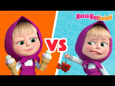 Masza i Niedźwiedź ✨ Mniam czy ble? 🍓❌ Kolekcja kreskówek 👱‍♀️ Masha and the Bear