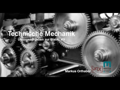 Übungsaufgabe Statik #9 - Freikörperbild