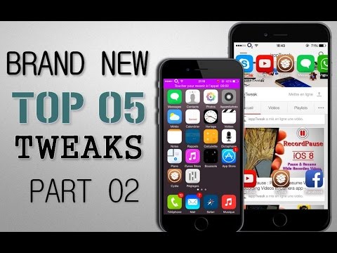 TOP 05 BRAND NEW CYDIA TWEAKS FOR iOS 8 - PART 02