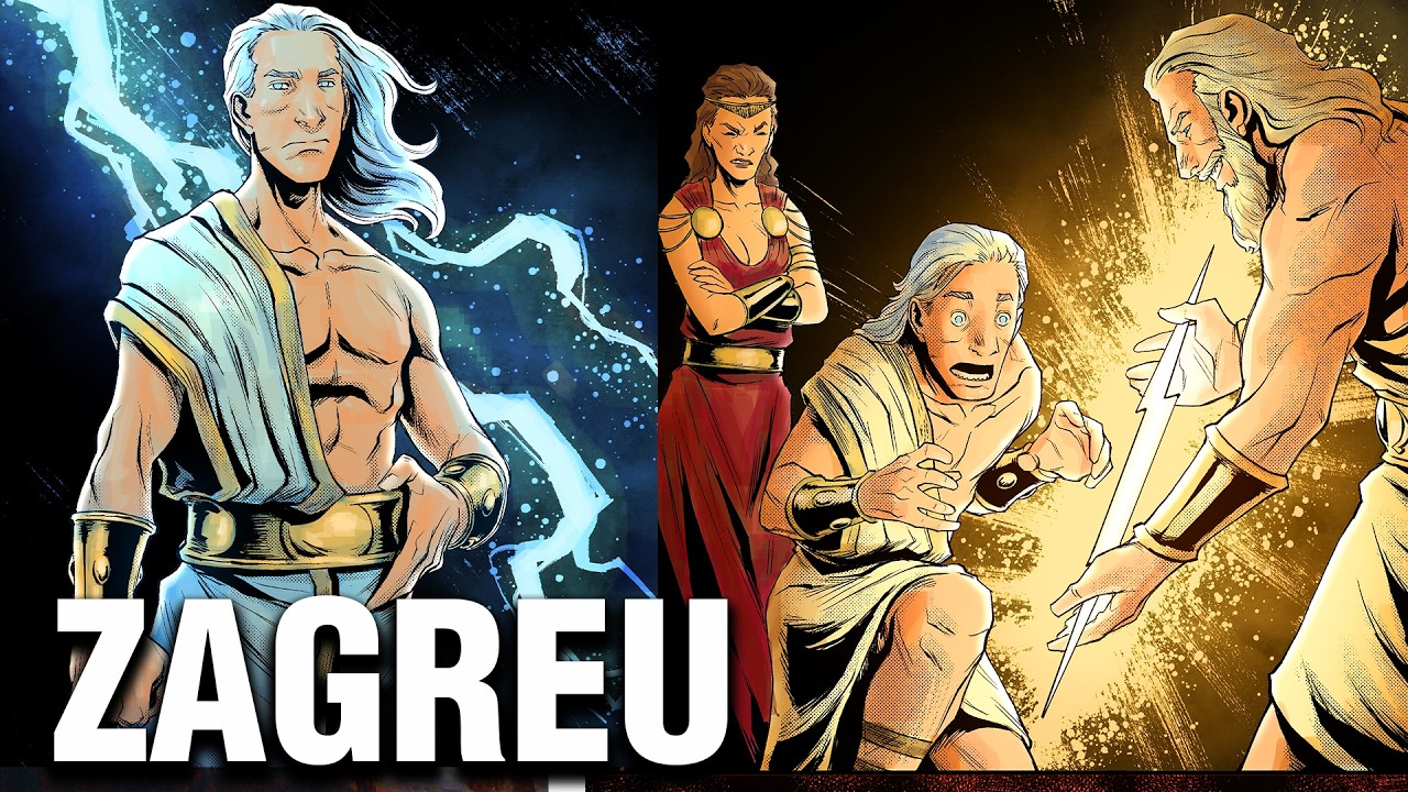 Como Hera Se Livrou do Sucessor de Zeus - A História de Zagreu - Mitologia Grega