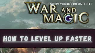 War And Magic Game || How To Level Up Faster || All Tips &amp; Tricks