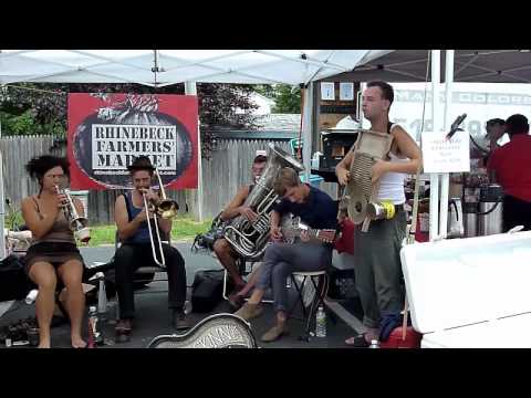 Tuba Skinny - "Egyptian Ella" 8/5/12 Rhinebeck Farmers' Market  - MORE at DIGITALALEXA channel