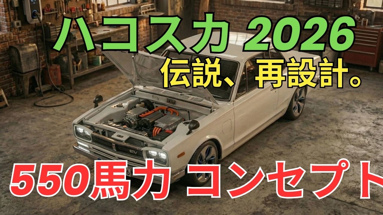 【ハコスカ 2026】伝説の再臨。日産スカイラインC10を現代の技術で完全再設計。