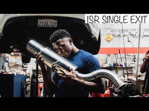 ISR SINGLE EXIT EXHAUST INSTAL | Genesis Coupe 2.0T