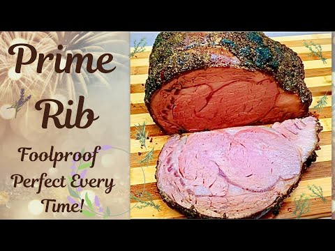 How To Cook The Perfect Prime Rib | Foolproof Reverse Sear Method