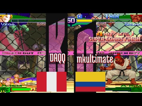 Street Fighter Alpha 3 (FT10) - DAQQ (PE) vs mkultimate (CO) - 2021-05-16