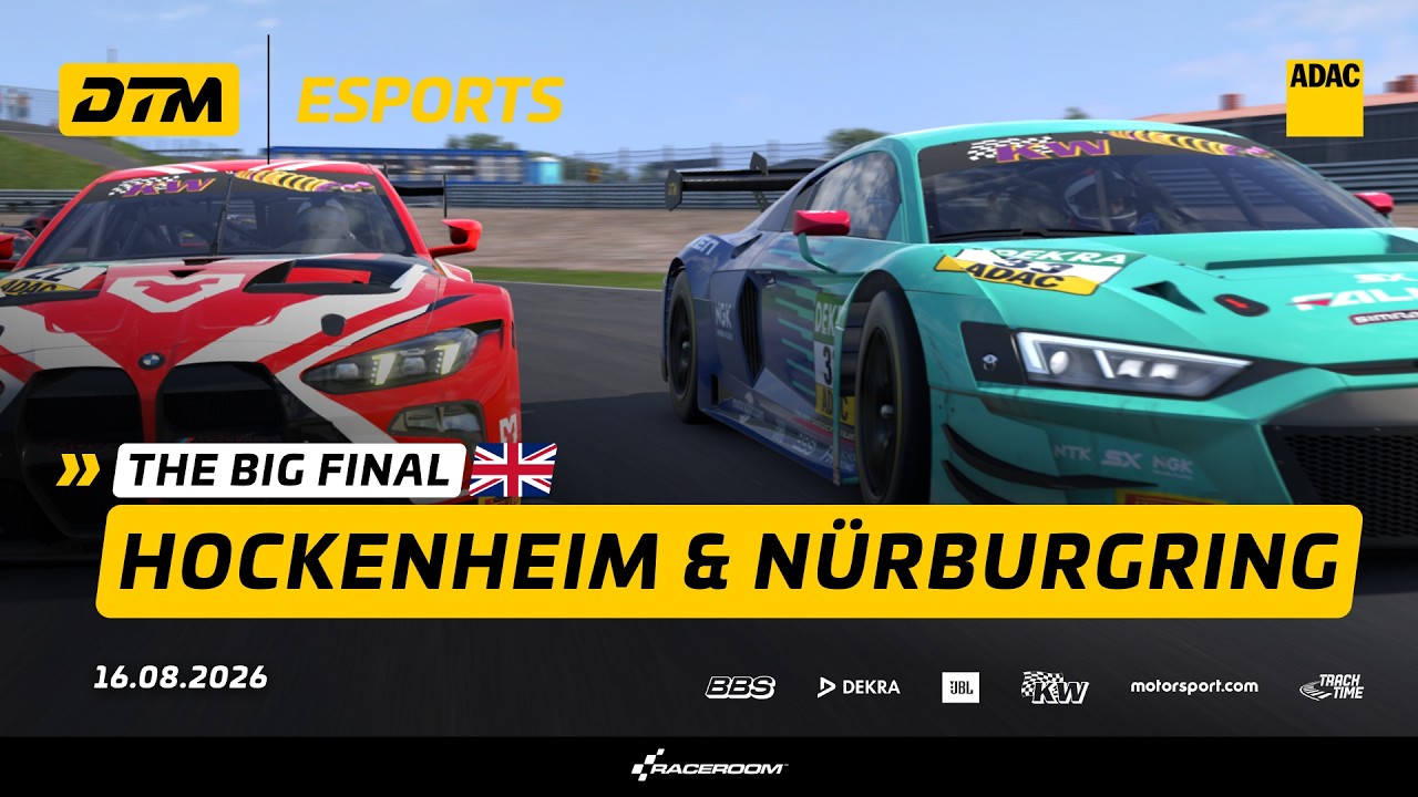 Re-Live: DTM eSports Championship 2026 Finale – Nürburgring 🏁🎮