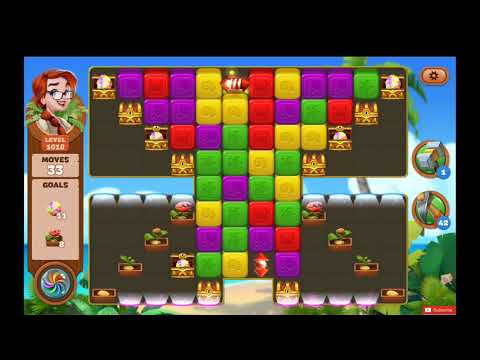 Lost Island Blast Adventure Level 1618 NO BOOSTERS - A S GAMING ✔