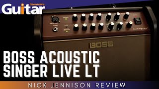 Video thumbnail for Boss Acoustic Singer Live LT | Review | Nick Jennison by Guitar Interactive Magazine