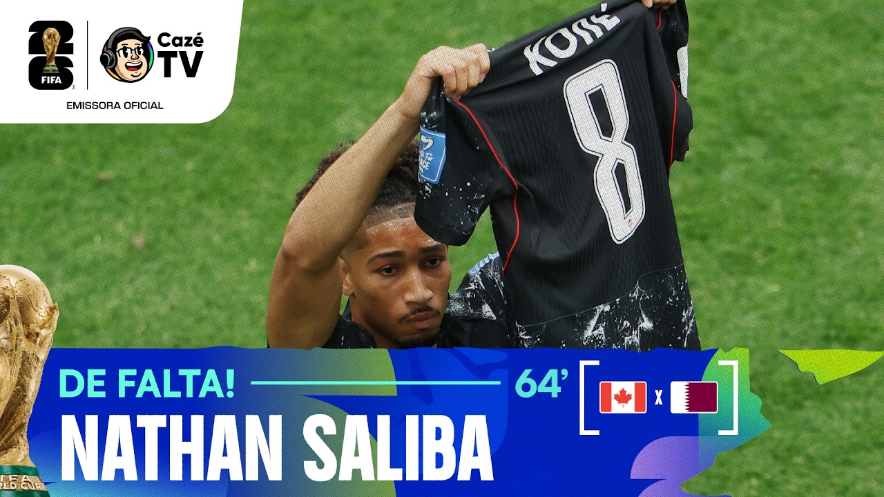 GOLAÇO! O PRIMEIRO GOL DE FALTA SAIU DOS PÉS DE SALIBA DO CANADÁ!