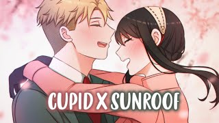 Nightcore - Cupid x Sunroof (Switching Vocals) (Lyrics / Sped Up)