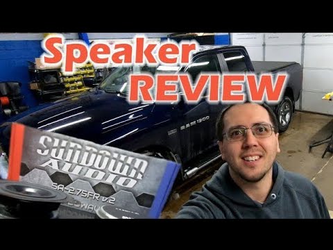 **REVIEW** Sundown Audio SA 2.75FR v2 - dash speakers