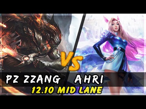 Pz Zzang - Yasuo vs Ahri MID Patch 12.10 - Yasuo Gameplay