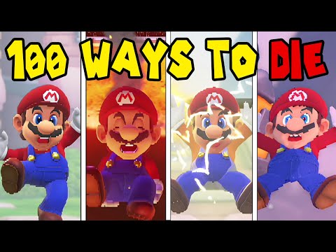 100 FUNNY Ways To DIE In Mario VS Donkey Kong