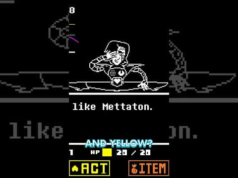 Undertale Red and Yellow METTATON EXPLAINED