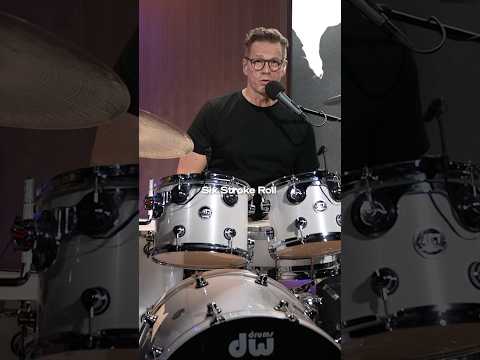 Einfache 6-Stroke Roll Variation meistern | Drumstag 003 🥁  #drummer #drumlessons