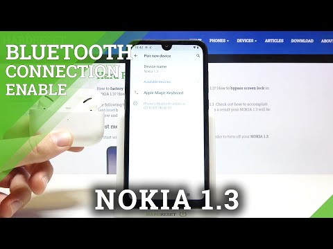 How to Connect Bluetooth Device to NOKIA 1.3 – Bluetooth Connection