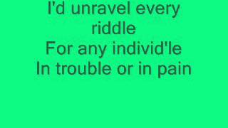 The Wizard Of Oz: If I Only Had A Brain with lyrics