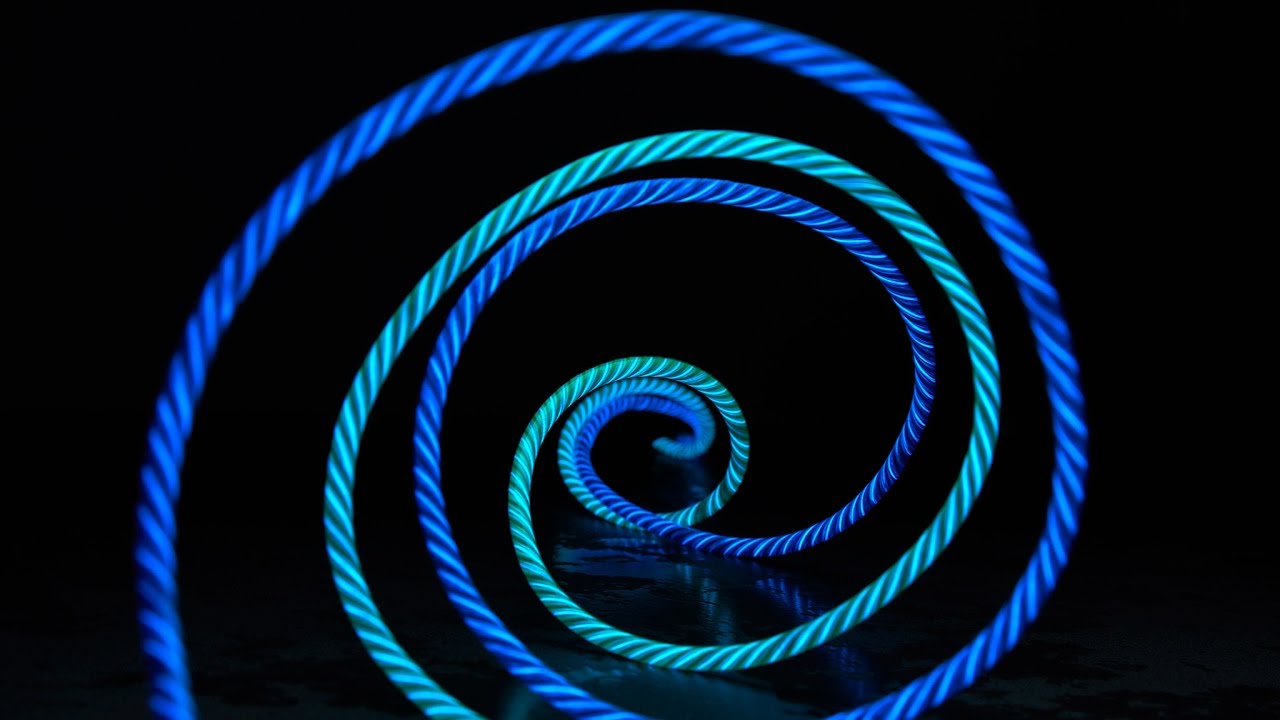 LED Glowing Cable // Green video thumbnail