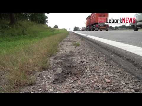 Śmierć na drodze - 2013-07-31 - www.LeborkNEWS.pl