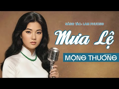MƯA LỆ - MỘNG THƯỜNG OFFICAL | Nhạc Trữ Tình Lam Phương Được yêu Thích Nhất