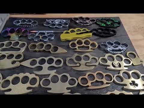 Types and Sizes of Brass Knuckles
