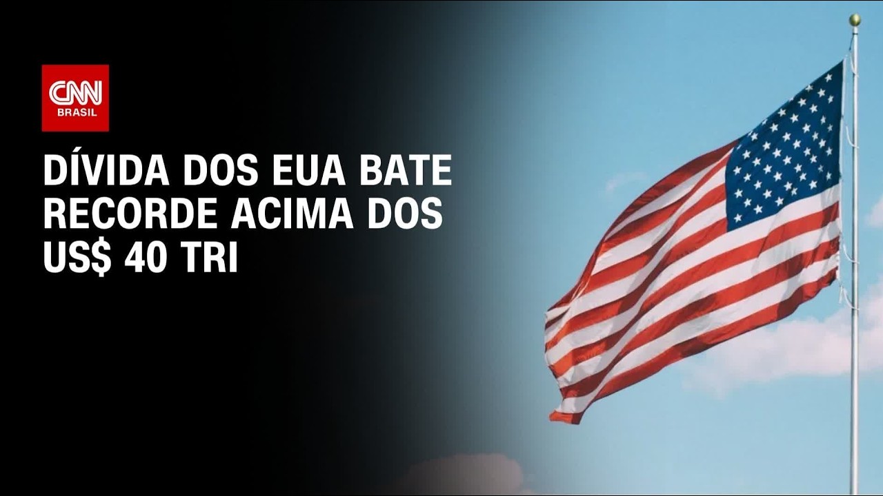 Dívida dos EUA supera US$ 40 tri após dobrar nos governos Trump e Biden | CNN NOVO DIA