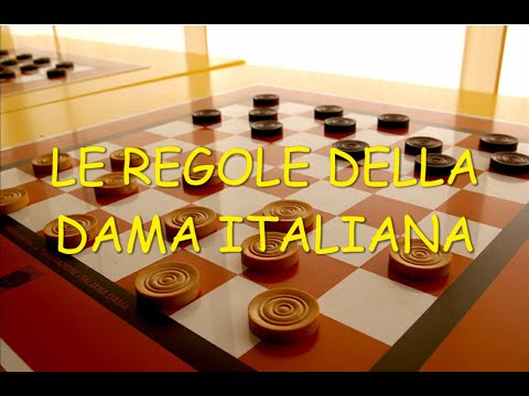 Le regole della Dama Italiana