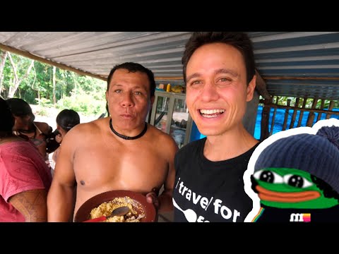 GRINGO DAS COMIDAS NA FLORESTA AMAZÔNICA