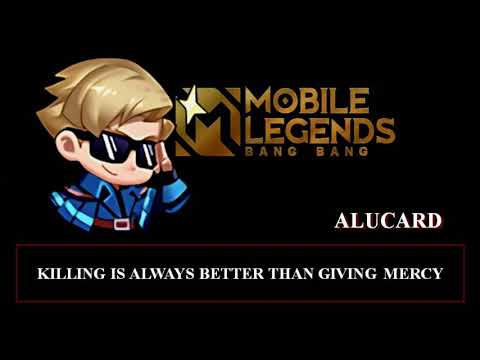 Sound Effect Alucard - Killing is always better than giving mercy | MLBB