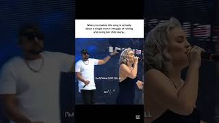 When you realize this song is actually about a single mom's struggle 💔 || #shorts #zo